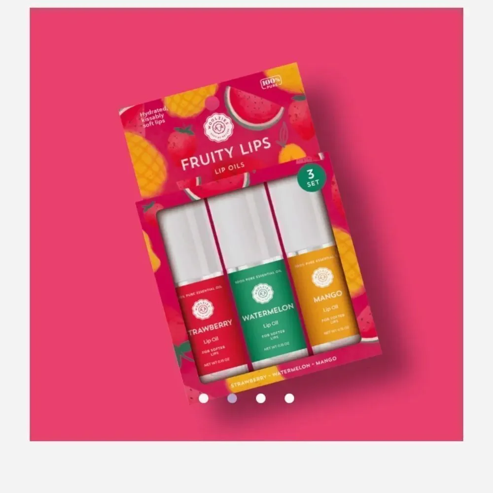 Fruity Lips Lip Oil Set Of 3